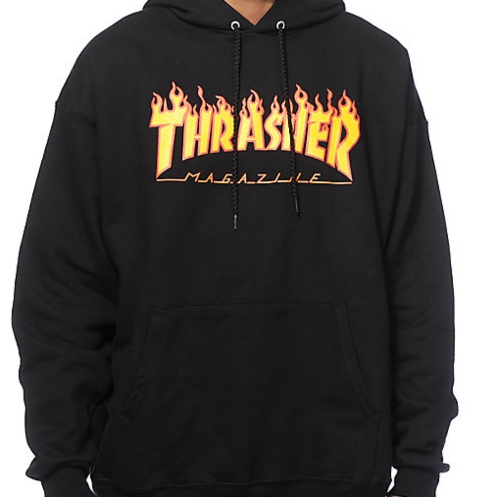 🔥 Authentic Thrasher Flame Logo Hoodie